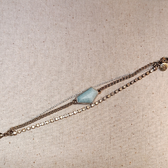 Chloe + Isabel Aquamarina Layered Bracelet - Picture 1 of 2